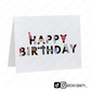 Happy Birthday - Card