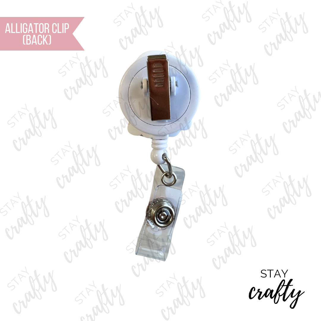 AED Boo Boo Crew Ghostie Badge Reel