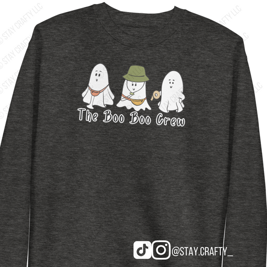 Boo Boo Crew Trio: Unisex fit Premium Crewneck