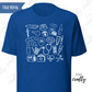 New! Unisex Fit Athletic Trainer Supplies Collage Shirt
