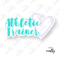Blue/Purple AT with Heart - Sticker
