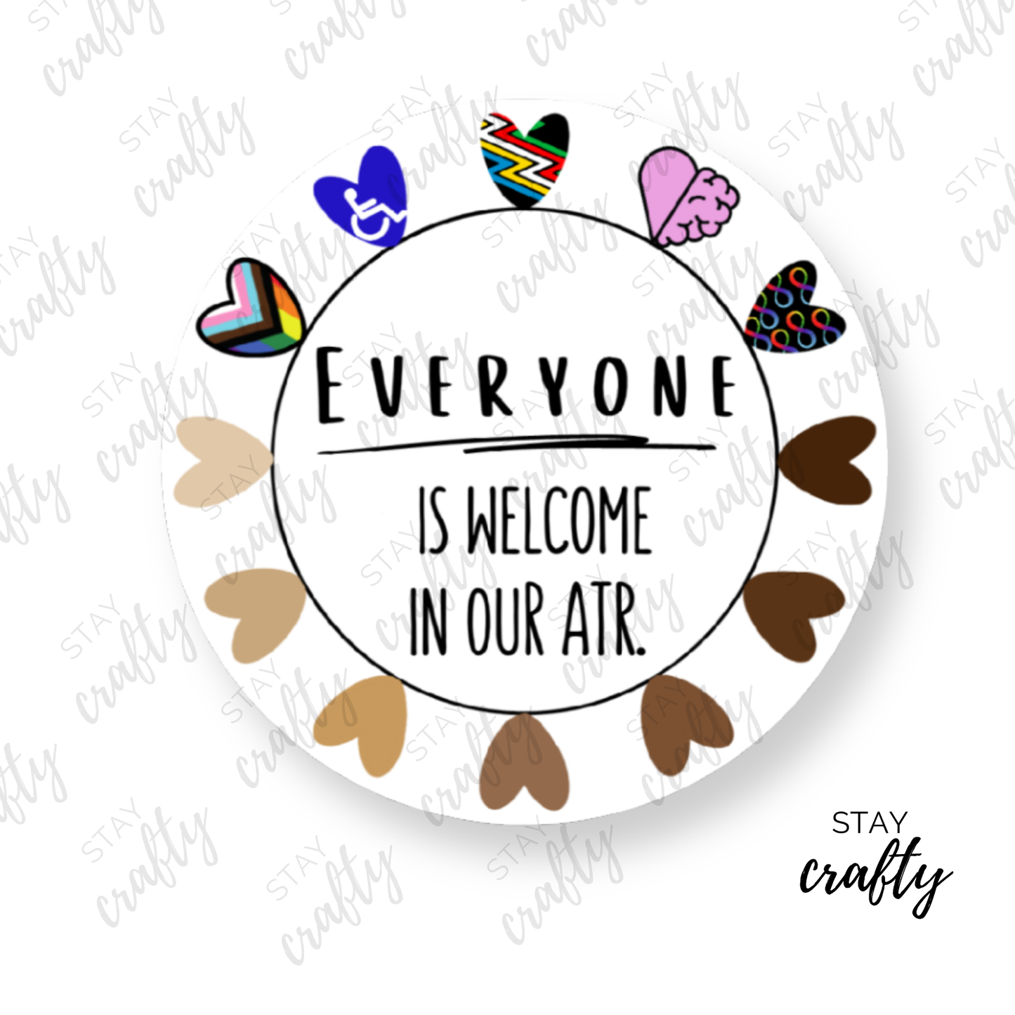 Everyone is Welcome - Sticker