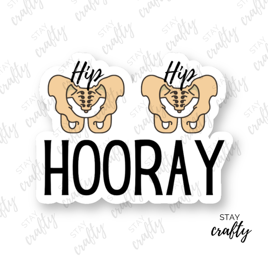 Hip, Hip, Hooray! - Sticker