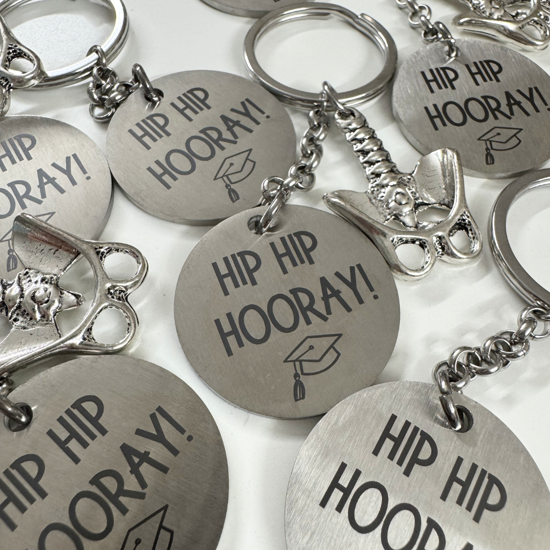 Hip Hip Hooray Keychain