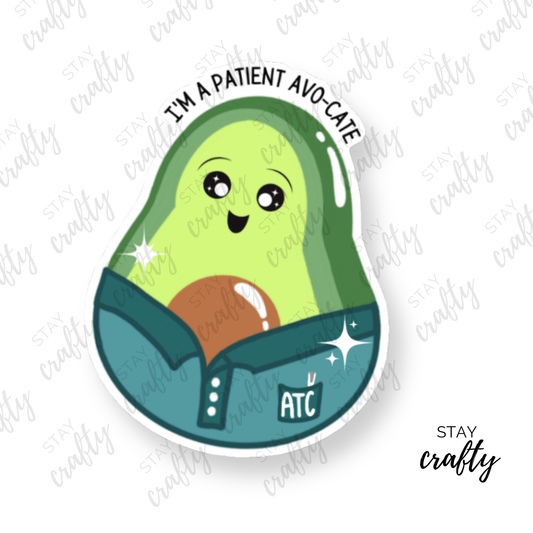 Patient Avocate - Sticker