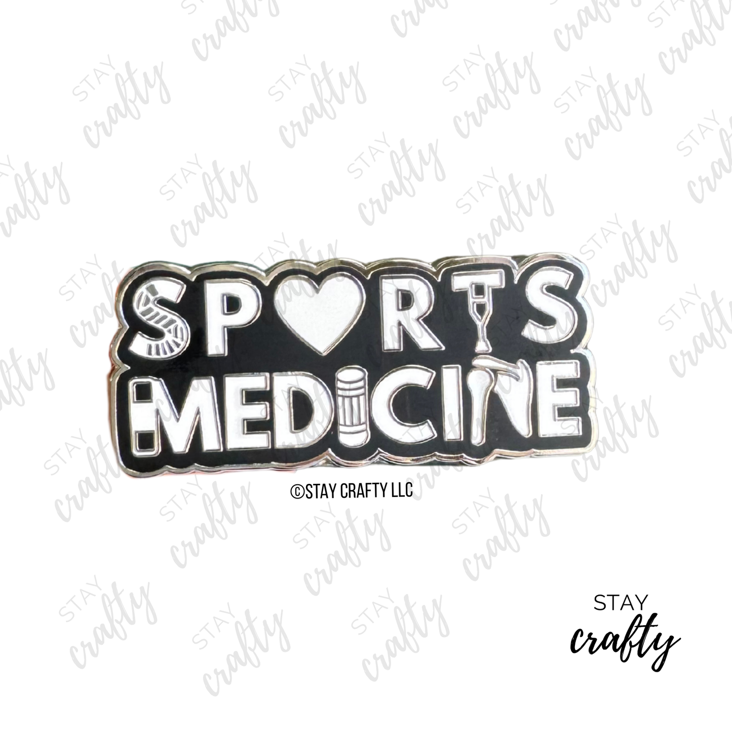 Black Sports Medicine- Collector Pin
