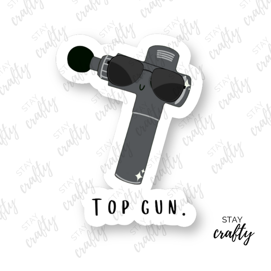 Top (Massage) Gun - Sticker