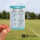 Ankle/Knee Muscle Actions Badge Card