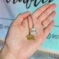 Custom Grad Cap Necklace- PVD Gold Plated Stainless Steel or Stainless Steel