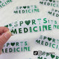 Green Ombre Sports Medicine- Sticker