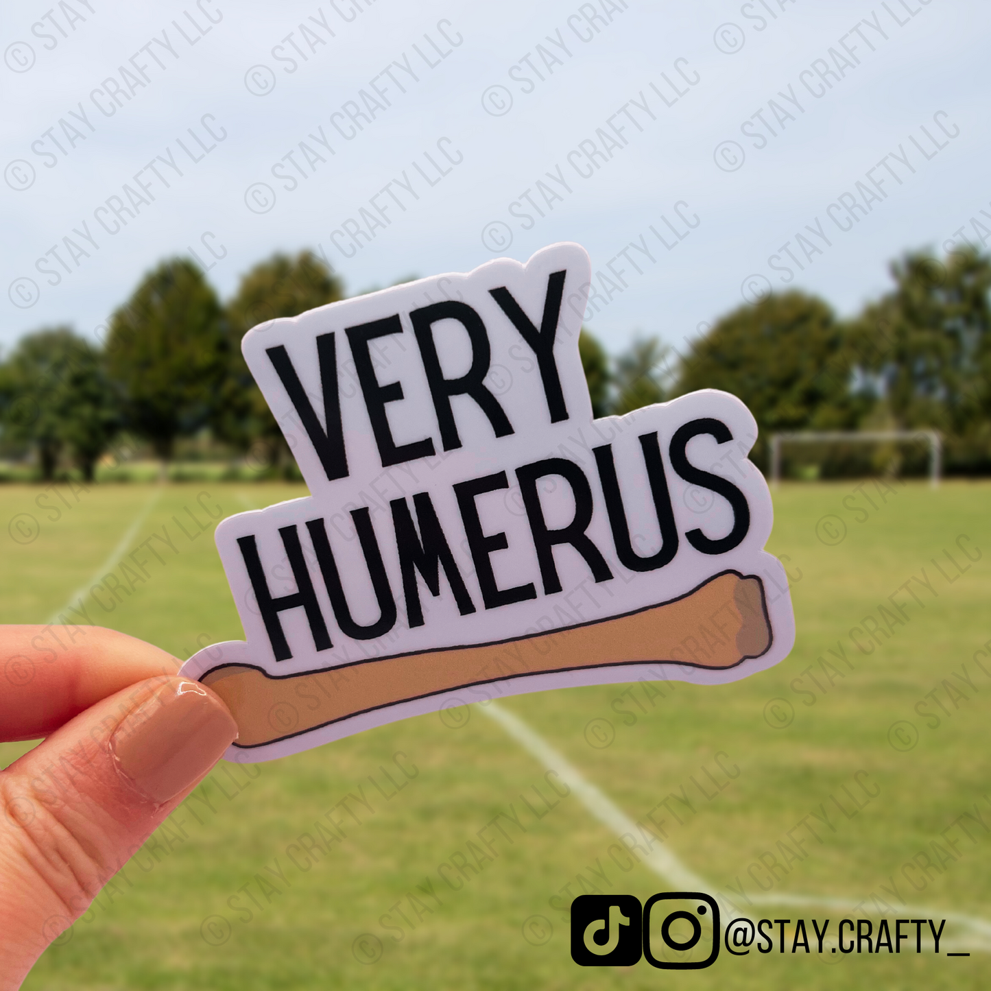 Very Humerus - Sticker