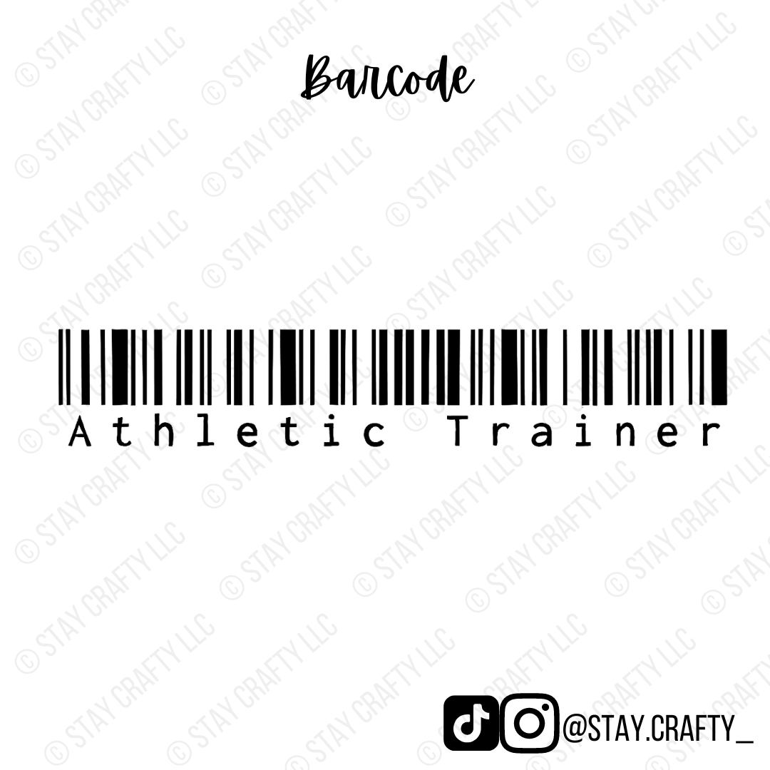 AT Barcode - Sticker