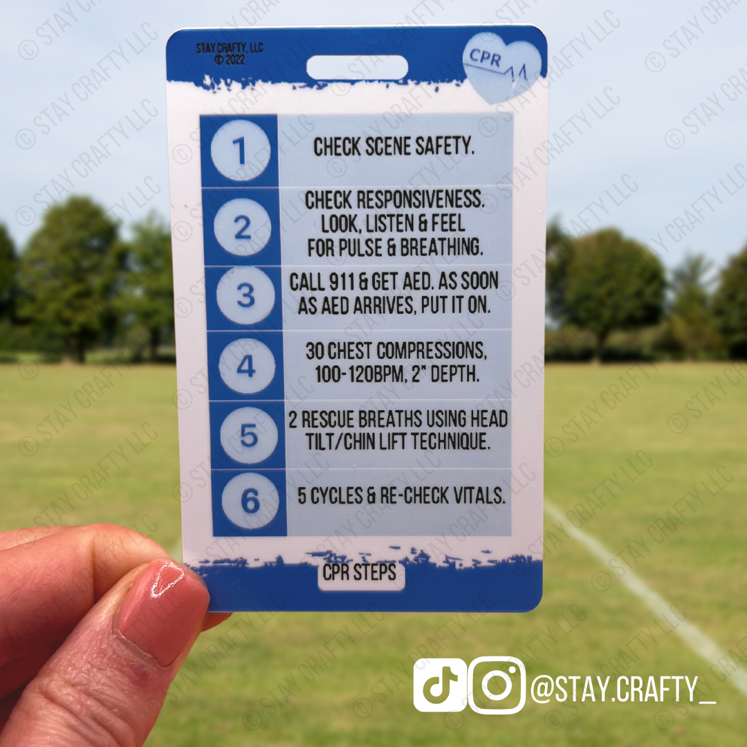 CPR/AED Badge Card