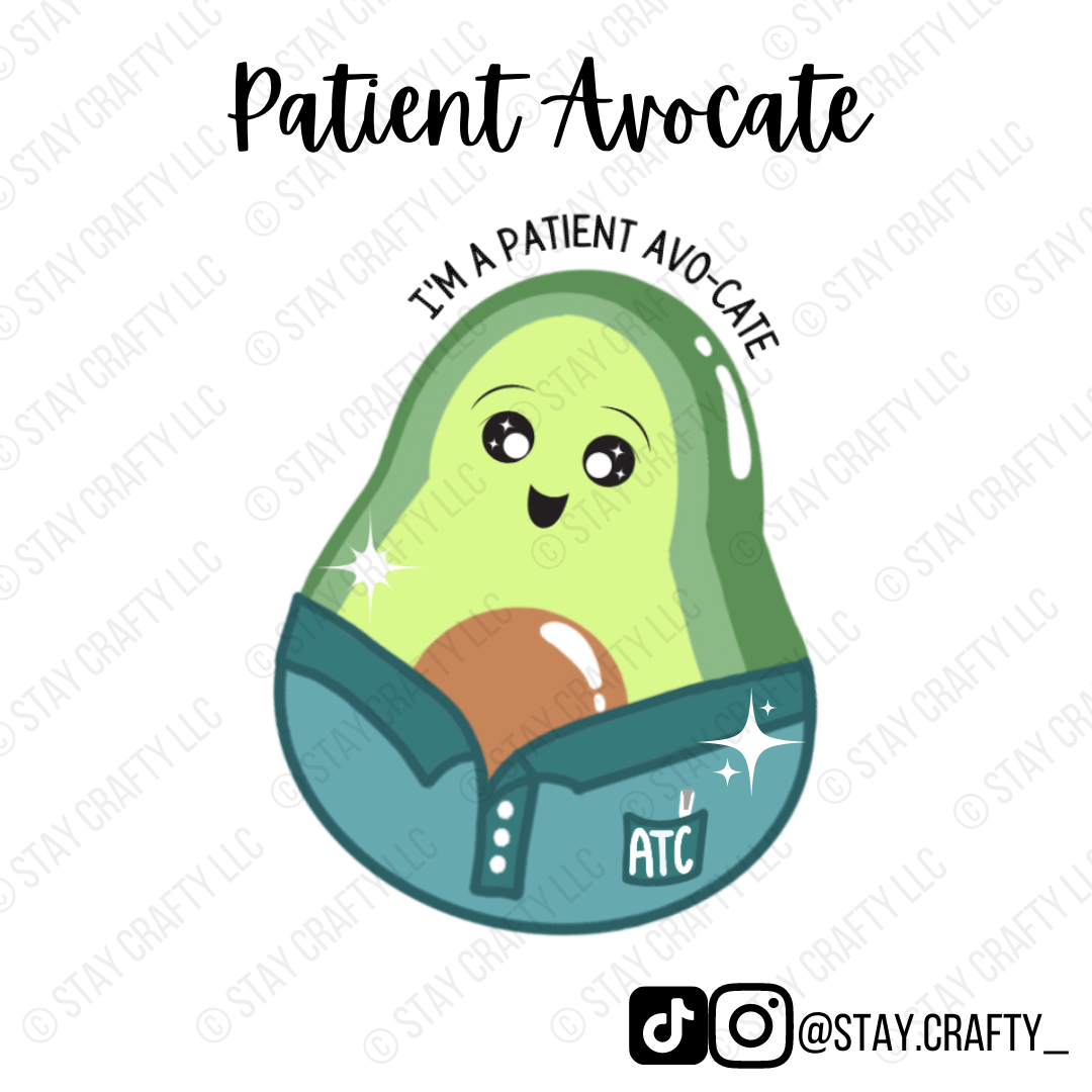 Patient Avocate - Sticker