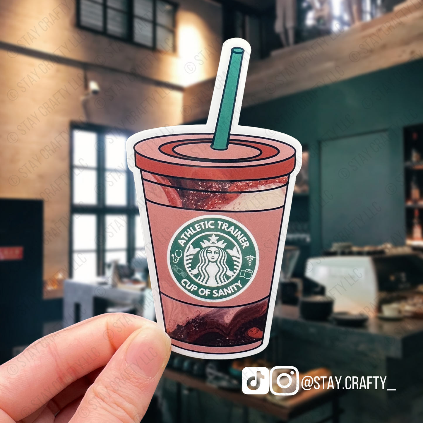 Iced Coffee - Sticker