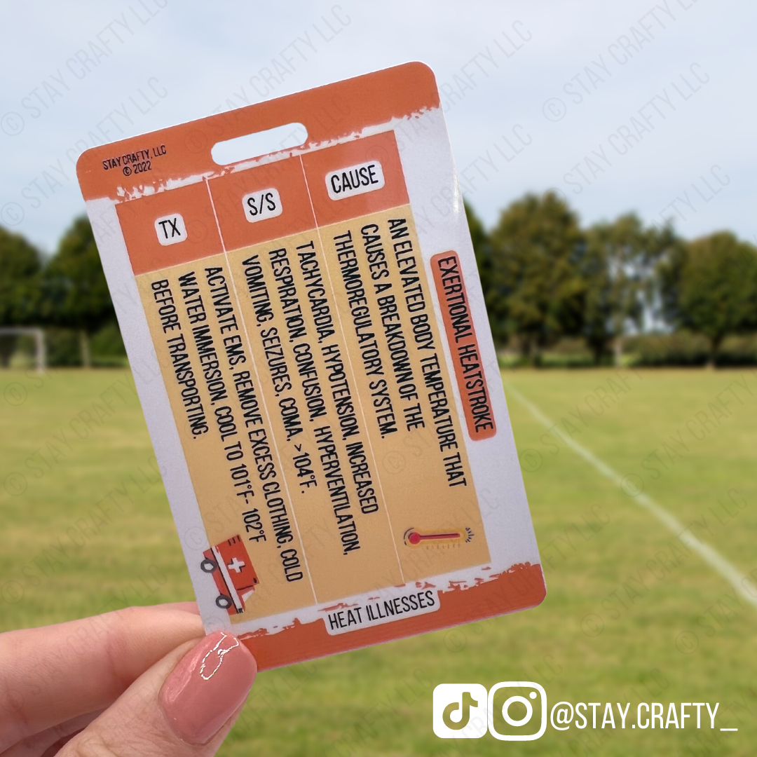 Heat Illness Badge Card