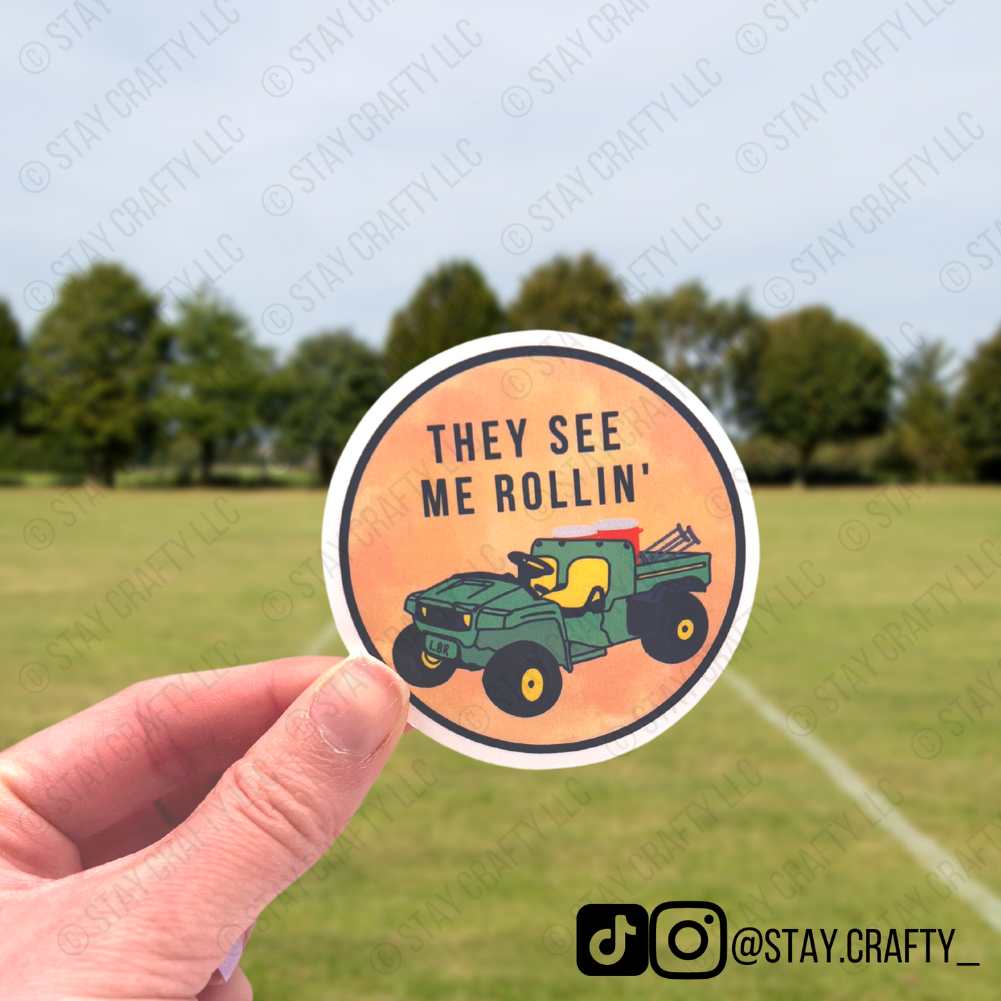 They see me rollin' - Sticker