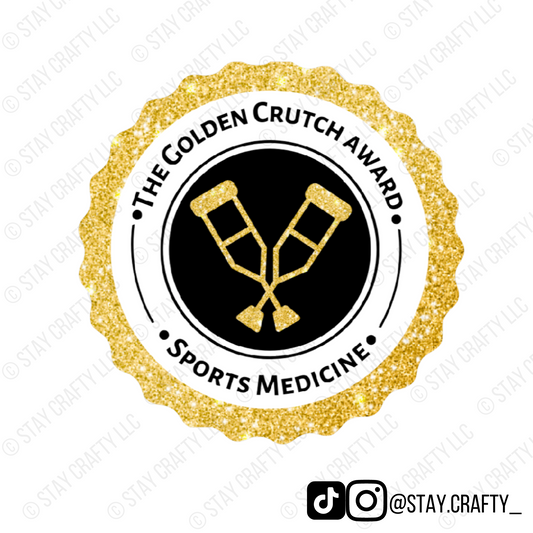 The Golden Crutch - Sticker