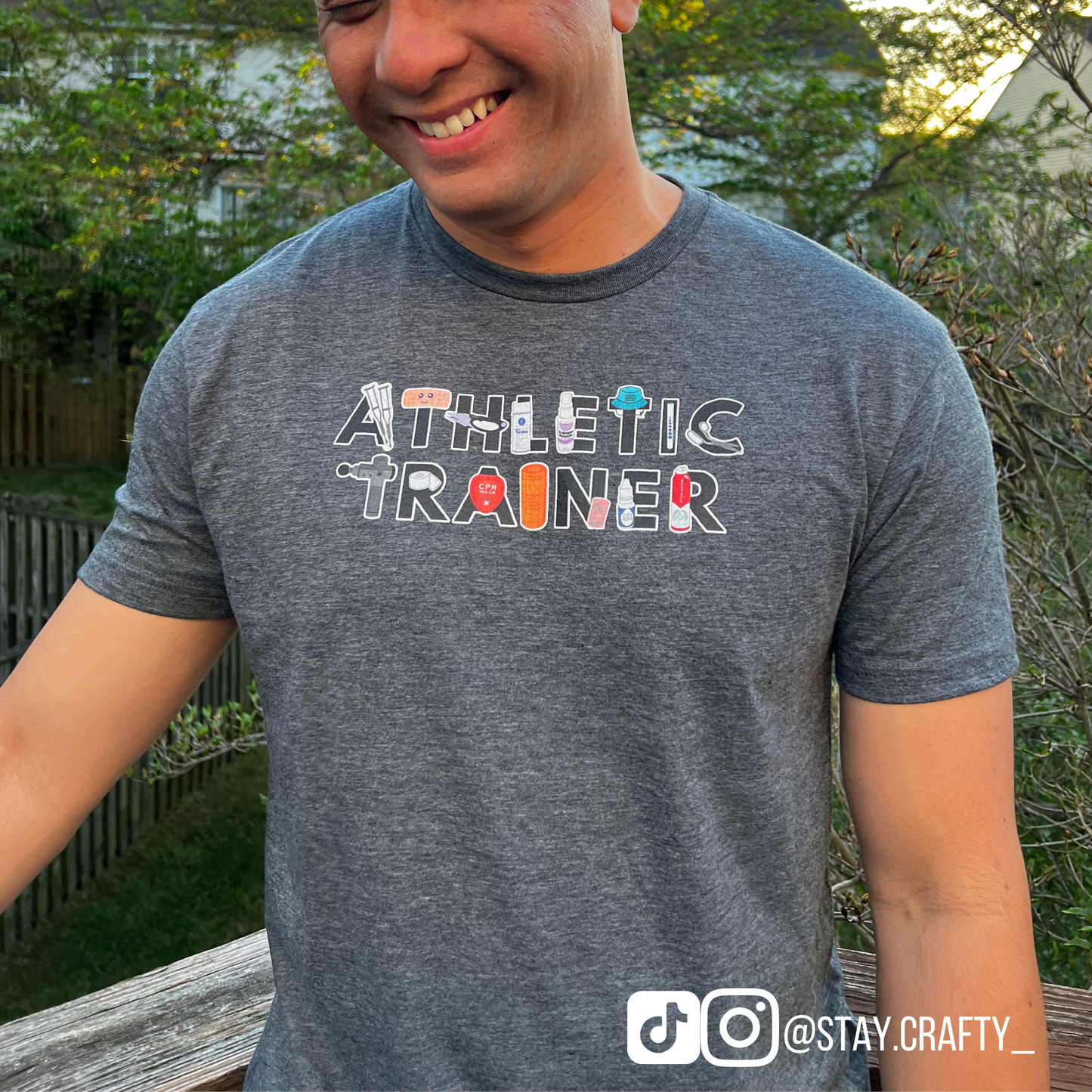 Athletic Trainer w/ Supplies- Unisex fit Shirt