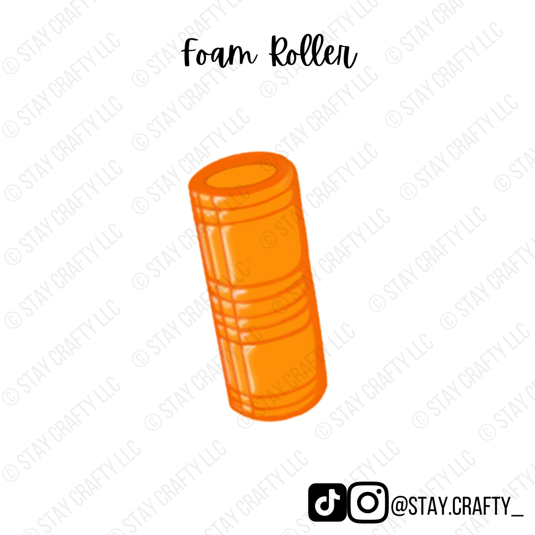 Foam Roller - Sticker