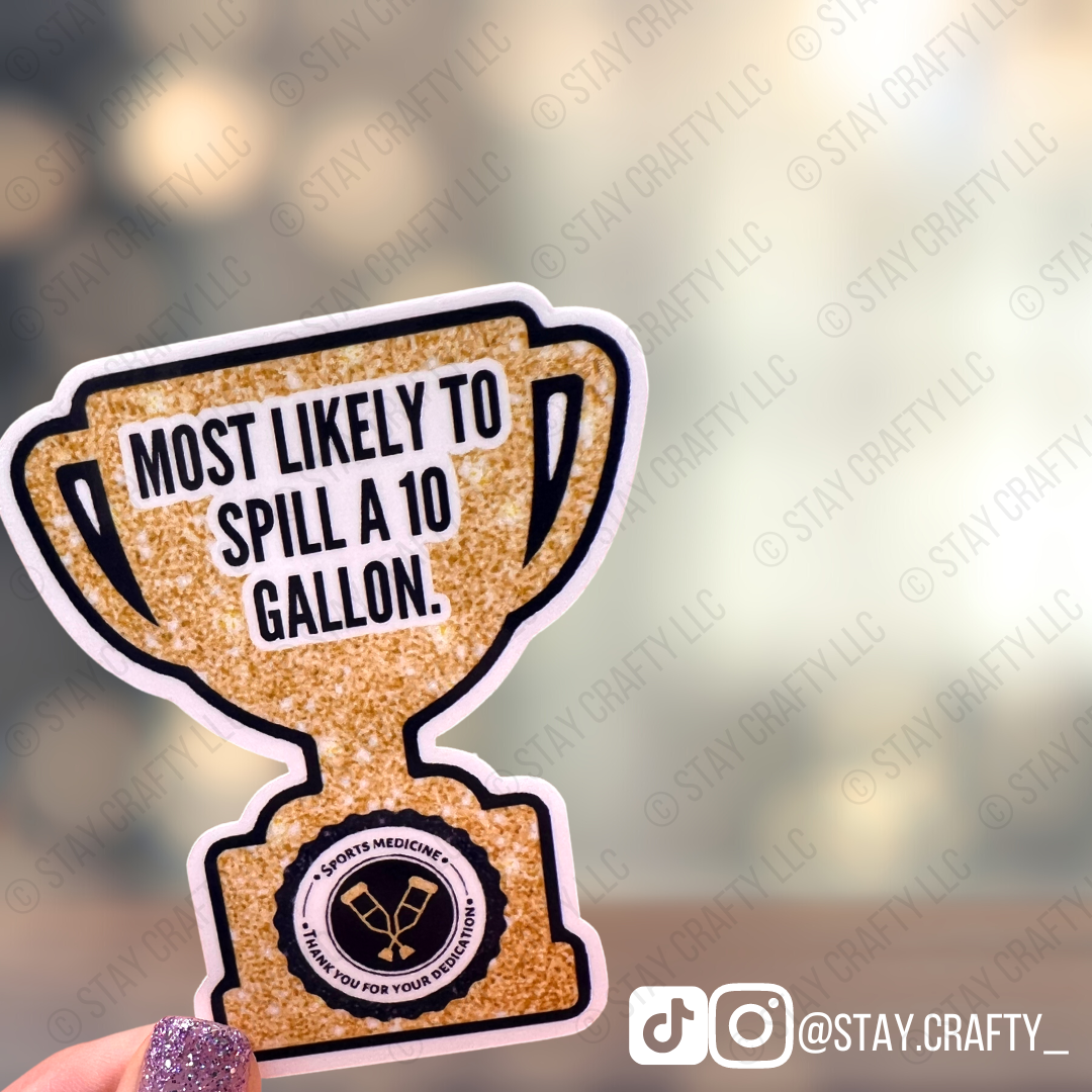 Funny Trophy - Sticker