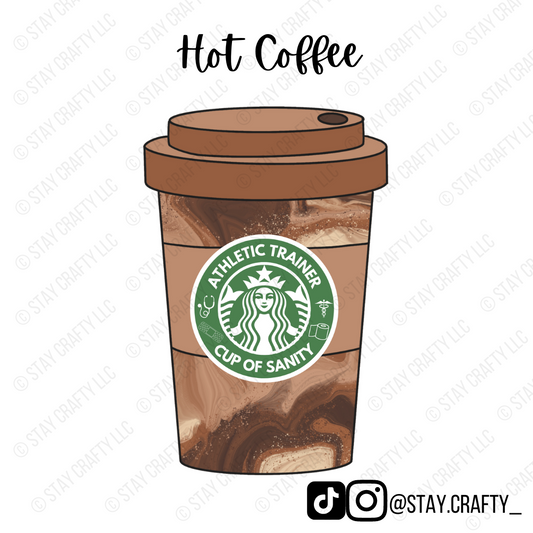 Hot Coffee - Sticker