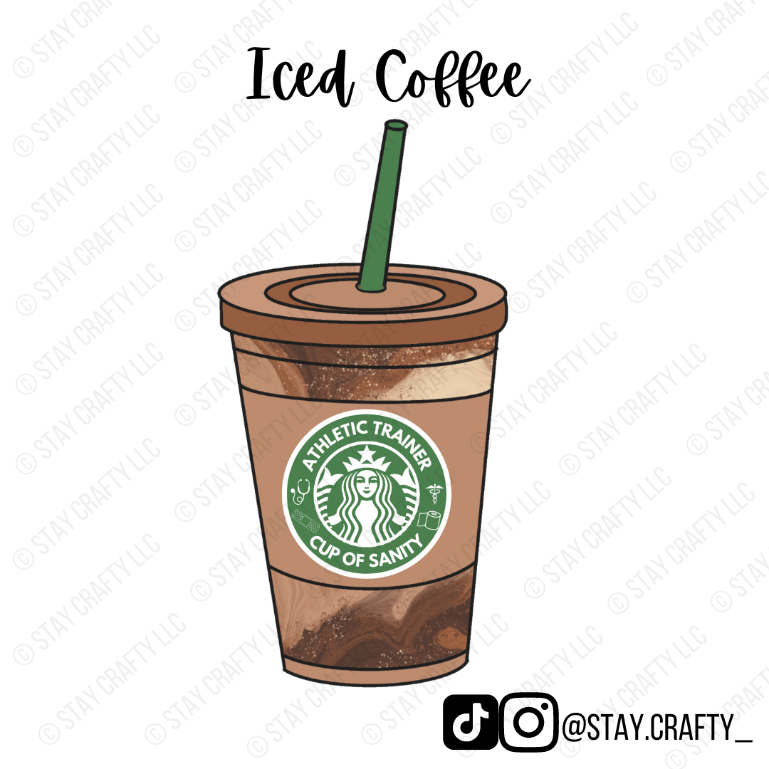 Iced Coffee - Sticker