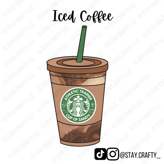 Iced Coffee - Sticker