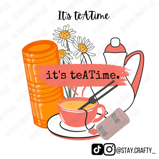 It's teATime - Sticker