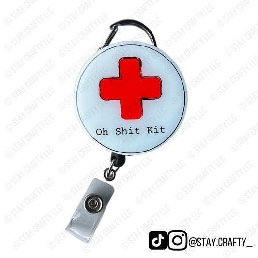 Oh Shit Kit - Badge Reel