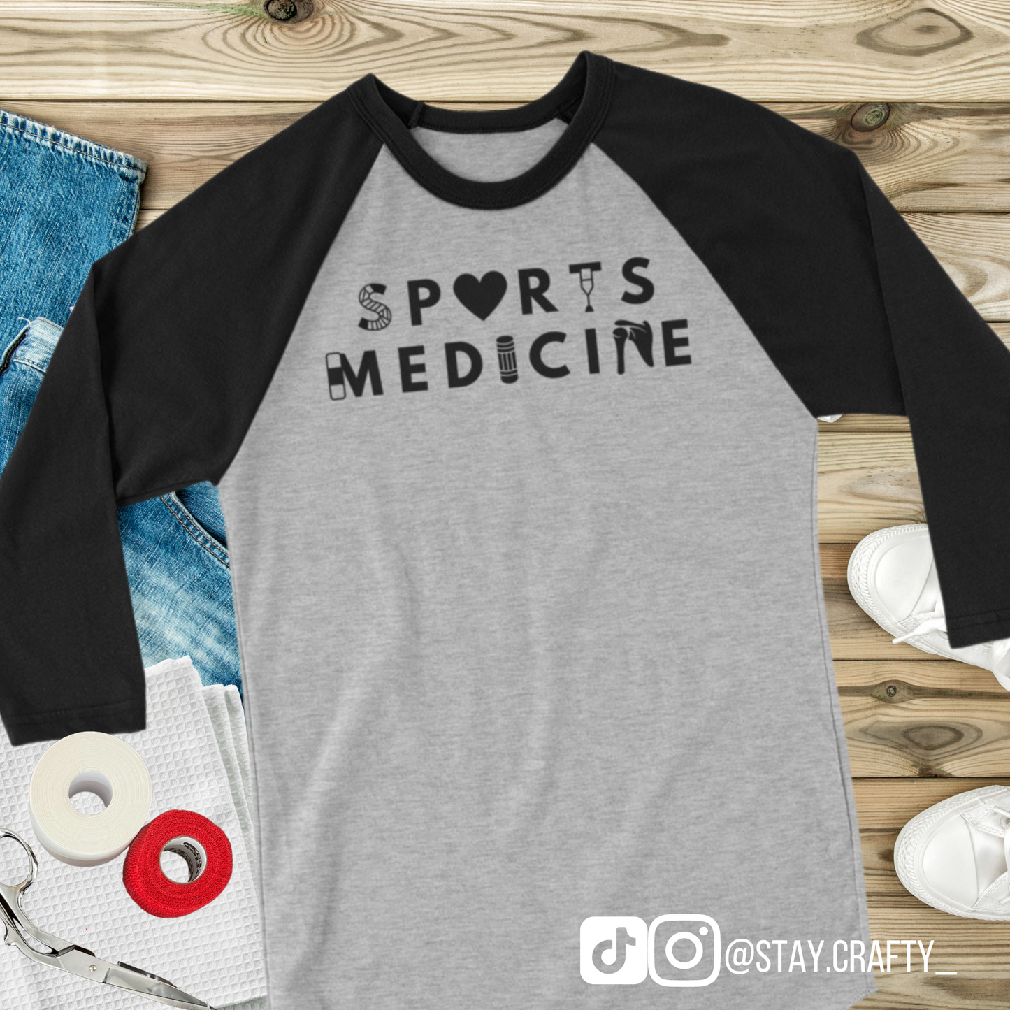 Athletic Trainer 3/4 Sleeve - Unisex fit Shirt