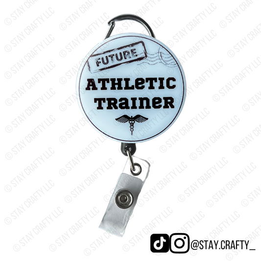 Stamped Future Athletic Trainer - Badge Reel