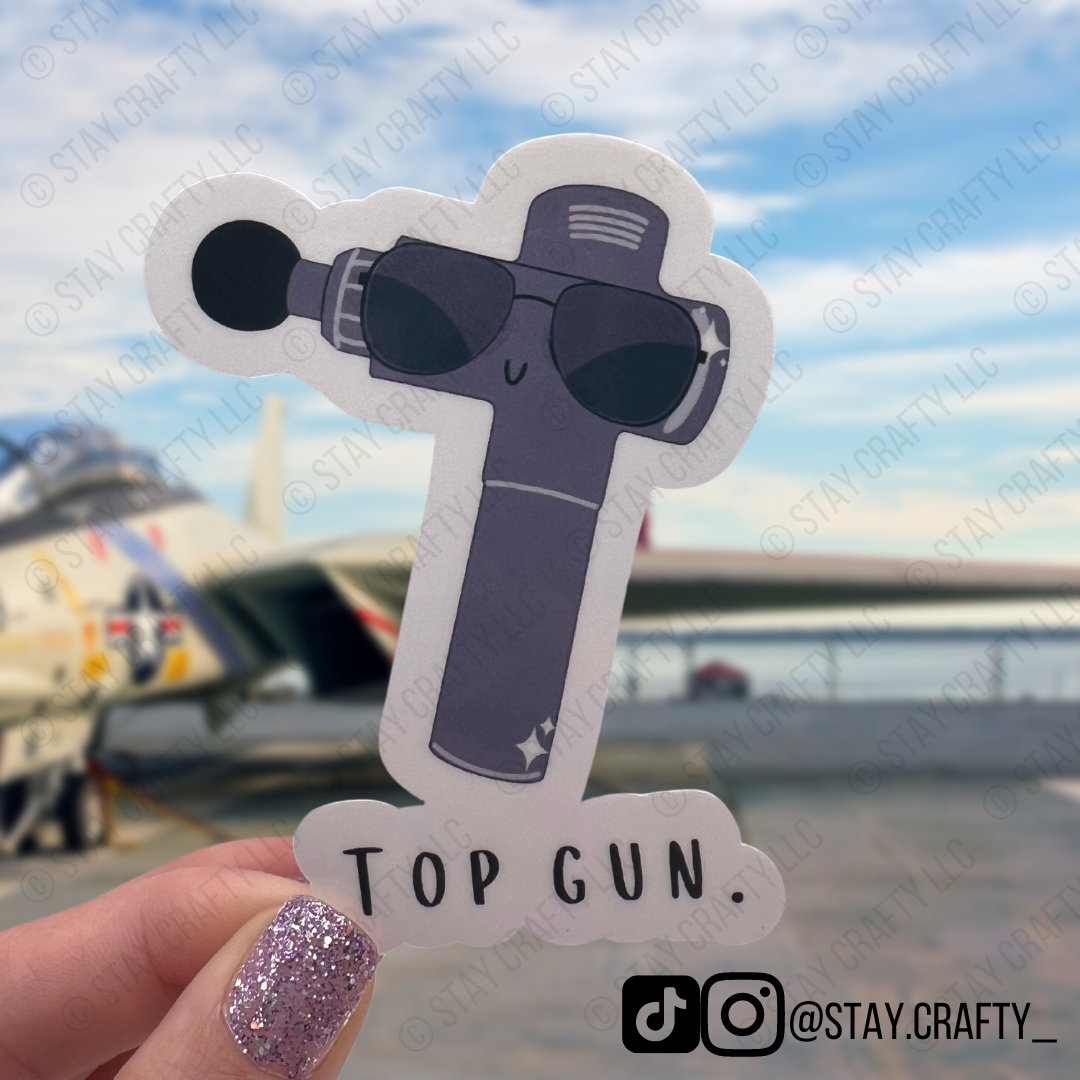 Top (Massage) Gun - Sticker