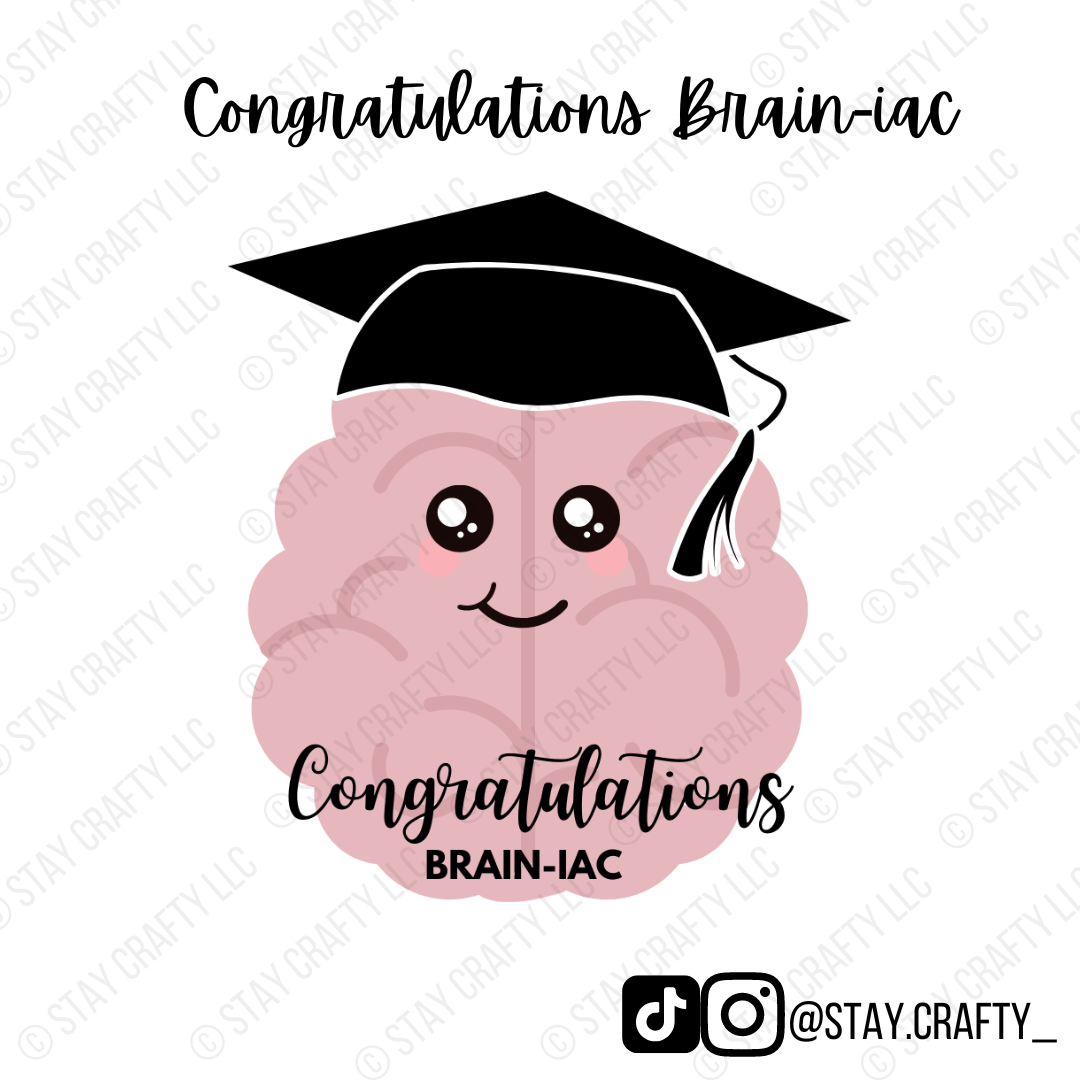 Congratulations Brain-iac - Sticker