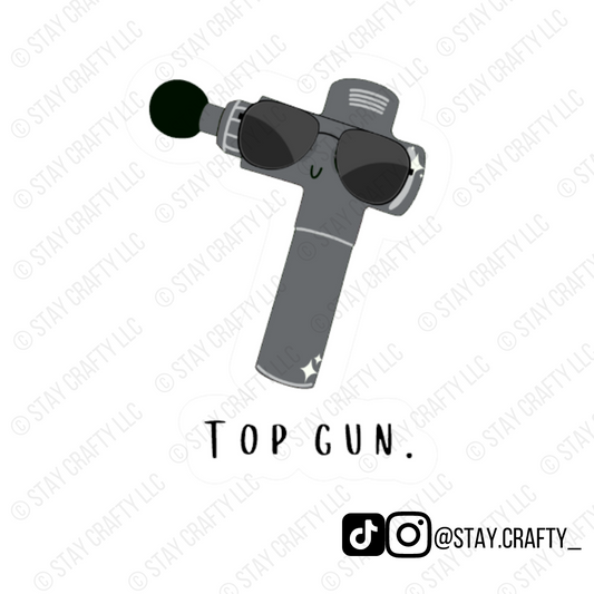 Top (Massage) Gun - Sticker