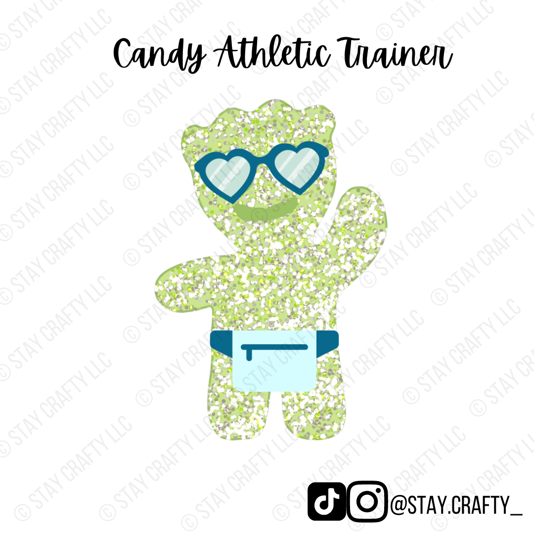 Candy Athletic Trainer - Sticker