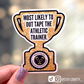 Funny Trophy - Sticker